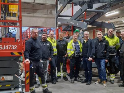 Machineryn Skyjack-henkilönostinkoulutus 141222