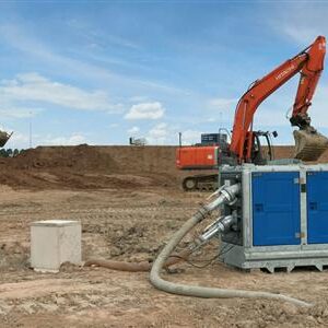 BBA BA100K D193 dieselkäyttöinen konttipumppu