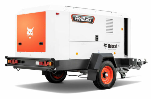 Bobcat PA12.20 paineilmakompressori trailerialustalla