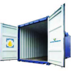 Lubecube kemikaalien varastointi