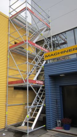 rakennusteline Rotax