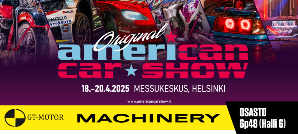 Machinery mukana American Car Show 2025